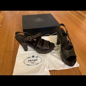 Prada - high heeled sandals
